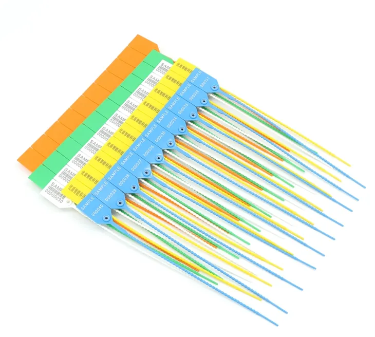 Segell de plàstic amb número de sèrie