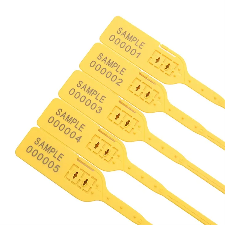 Assegurança de doble bloqueig Utilitzeu el segell de seguretat de plàstic