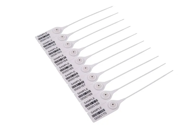 Segell de manipulació de plàstic únic